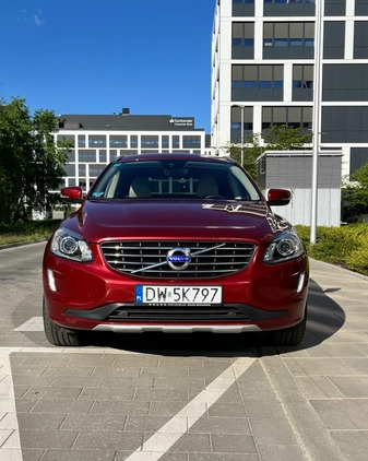 Volvo XC 60 cena 96999 przebieg: 144500, rok produkcji 2017 z Wrocław małe 137